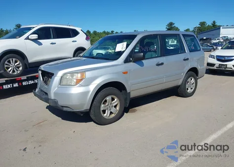 2007 Honda Pilot Lx z USA, uszkodzony, nr VIN 5FNYF18197B025138